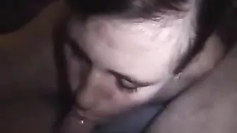 Chubby MILF Homemade Threesome Gangbang