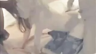 Interracial MILF Gangbang Cuckold Wife Creampie Threesome