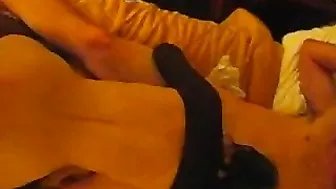 Interracial MILF Cuckold Threesome Amateur Doggy Spitroast