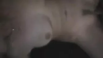 Blonde Amateur Gets Double Teamed in Homemade Threesome with Big Cocks