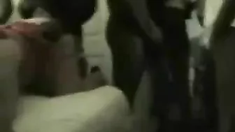 MILF Gangbanged by BBC & Cuckold Hubby Black BFF