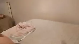 French Slut Lorena Anal Orgy with Big Cocks and Bukkake