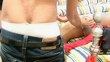 Amateur Asian MILF Swinger Wife First CREAMPIE Experience with Stranger