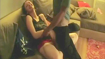 Amateur Swinger Couple Wild Group Sex in Homemade Threesome