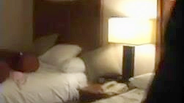 Lesbian Threesome Amateur Group Sex in Hotel