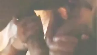 Amateur Brunette MILF First Threesome Gangbang #Wife, #3some