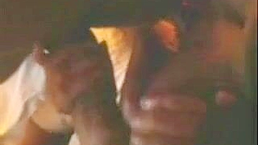 Amateur Brunette MILF First Threesome Gangbang #Wife, #3some