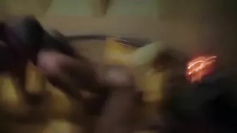 Amateur Blondes' Gangbang Threesome with Deepthroating & Blowjob