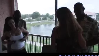 MILF Becky Interracial Orgy with Big Cocks & Facials MILF Becky Interracial Orgy with Big Cocks & Facials