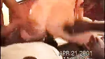 Interracial MILF Gets Rough Group Sex with Big Cocks