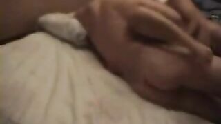 Double Fucking MILF in Amateur Homemade Threesome Anal Gangbang