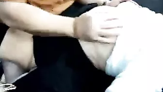 Homemade Car Gangbang with Amateur Threesome and Group Sex