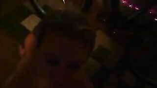 Amateur Threesome Double Facial with Cumshot and Blowjob