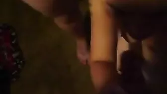 Amateur Threesome Double Facial with Cumshot and Blowjob