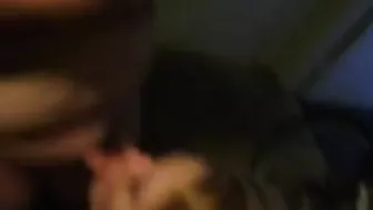 Amateur Threesome Double Facial with Cumshot and Blowjob