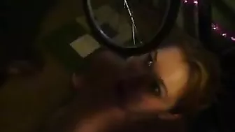 Amateur Threesome Double Facial with Cumshot and Blowjob