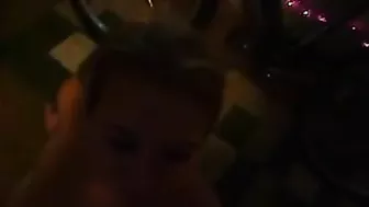 Amateur Threesome Double Facial with Cumshot and Blowjob