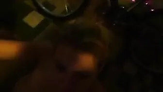 Amateur Threesome Double Facial with Cumshot and Blowjob