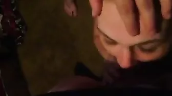 Amateur Threesome Double Facial with Cumshot and Blowjob