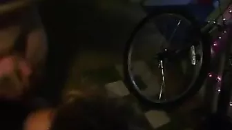 Amateur Threesome Double Facial with Cumshot and Blowjob