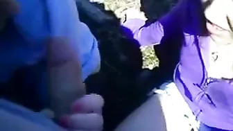 College Teens' Amateur Threesome with Big Cocks and Blowjobs