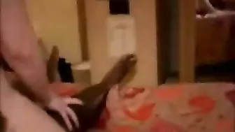 Blonde Amateur MILF Swingers' Gangbang Creampie Threesome