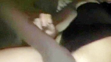 Wife Anal Amateur Gangbang with BBC and Cuckold Hubby