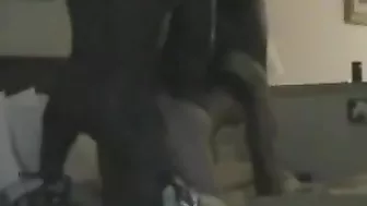 Interracial Gangbang Threesome with Asian Party Girl Spitroasted by Blacks