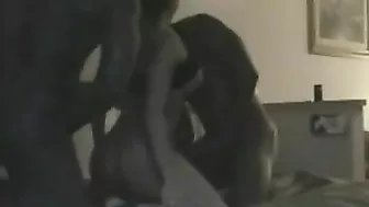 Interracial Gangbang Threesome with Asian Party Girl Spitroasted by Blacks