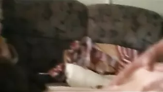 Amateur Brunette Gangbang in Stockings and Pantyhose