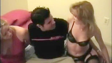 Interracial MILF Gangbang with Big BBC and Cuckold Hubby #Wife, #3some