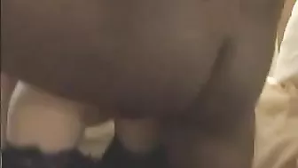 Interracial Swingers' Wife Gets Creamed in Homemade Porn