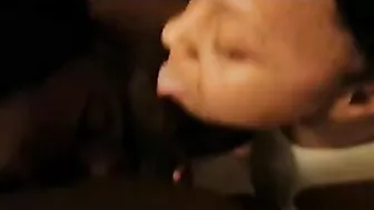 Amateur Ebony Threesome Blowjob Group Sex Homemade Sucking