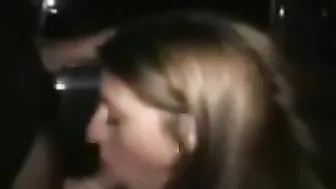 Gorgeous Brunette Gets Creamed in Amateur Threesome