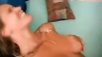 Amateur Threesome Gangbang with Cumshots and Group Sex