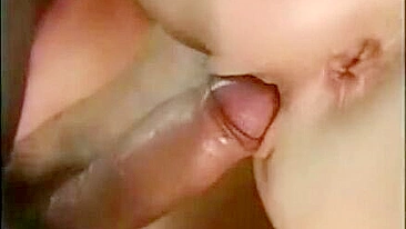 MILF Mom & Stepdad Anal Threesome with Cum in Mouth