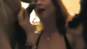 Interracial Wife Gangbang with Big Cocks and Facials