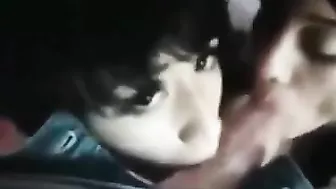 College Teens' Homemade Threesome with Big Cocks and BJs #Wife, #3some