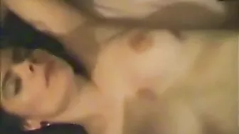 Amateur Brunette Gets Banged by Big Black Cocks in Interracial Group Sex