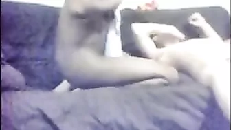 Interracial Swinger Threesome Amateur Group Sex with Ebony Pussy