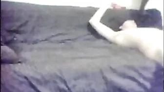 Interracial Swinger Threesome Amateur Group Sex with Ebony Pussy