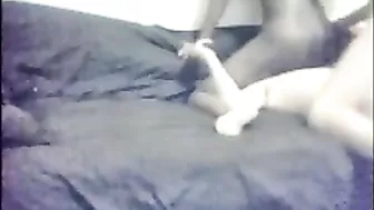 Interracial Swinger Threesome Amateur Group Sex with Ebony Pussy