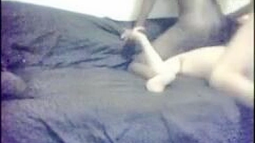 Interracial Swinger Threesome Amateur Group Sex with Ebony Pussy