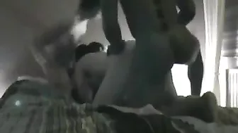 Interracial Threesome with BBC and Cum in Mouth #Wife, #3some