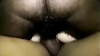 Black Interracial Swingers' Homemade Threesome Double Penetration Gangbang with Amateur Wife and BBC
