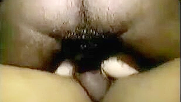 Black Interracial Swingers' Homemade Threesome Double Penetration Gangbang with Amateur Wife and BBC