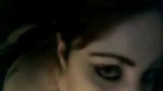 Amateur Emo GF Sucks BJ in Homemade Porn with Cumshot and Gangbang