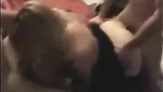 Blonde Amateur Threesome Gangbang with Moaning and Spitroast Blonde Amateur Threesome Gangbang with Moaning and Spitroast