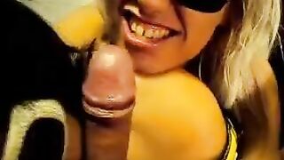 Amateur Latina Threesome Blowjob Porn - Homemade POV Sucking and Cock Feast