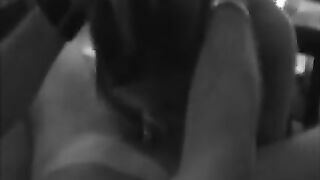 Black & White French MILF Threesome Gangbang with Wife